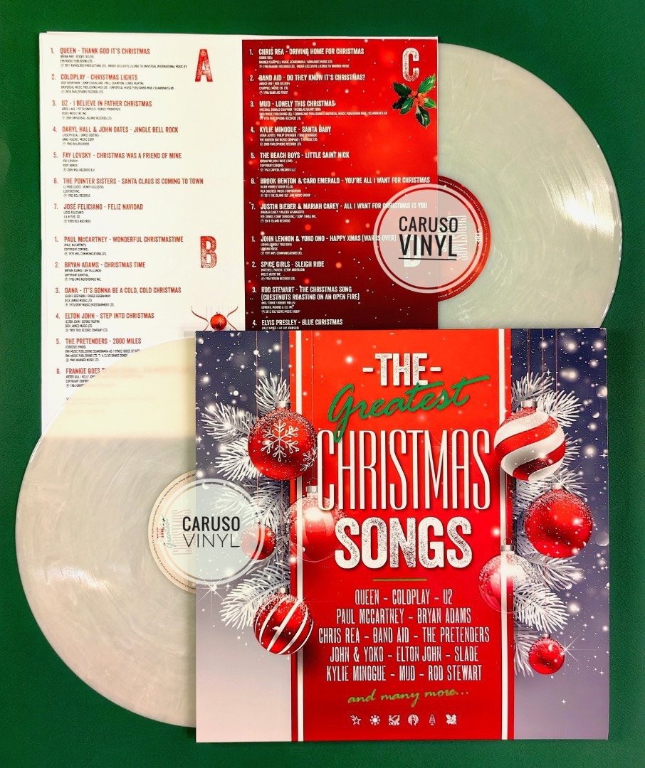 vinyl Various artist - The Greatest Christmas Songs ( Numbered Limited , 2LP , Snowy White Vinyl)
