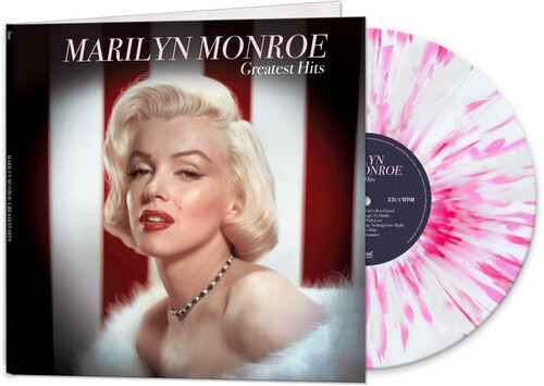Marilyn Monroe – Greatest Hits (Pink & White Splatter Vinyl)