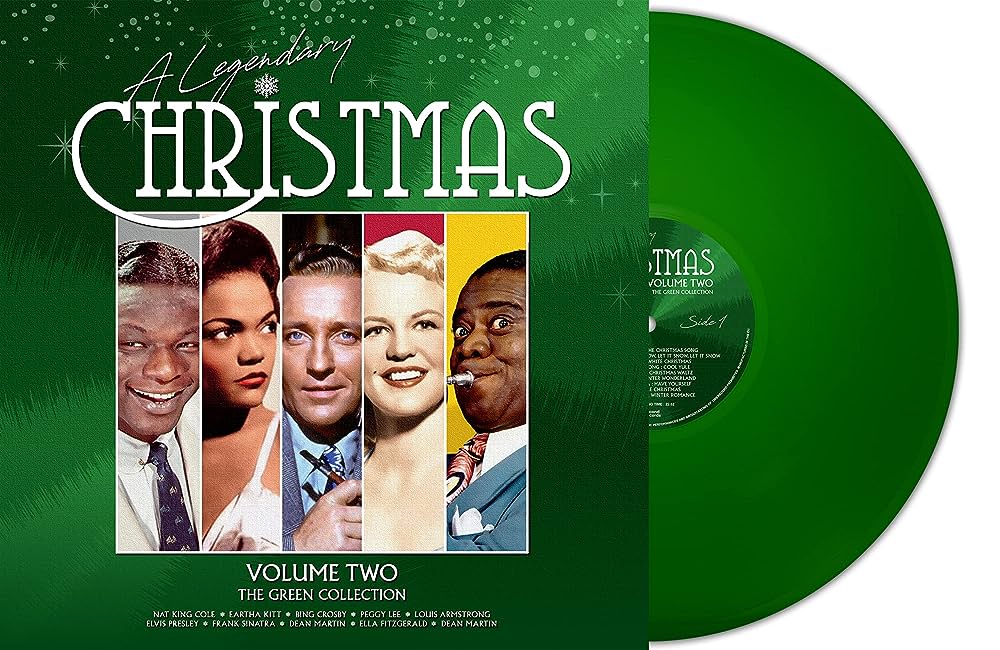 vinyl VARIOUS ARTISTS - LEGENDARY CHRISTMAS - VOLUME TWO - GREEN COLLECTION (GREEN VINYL)