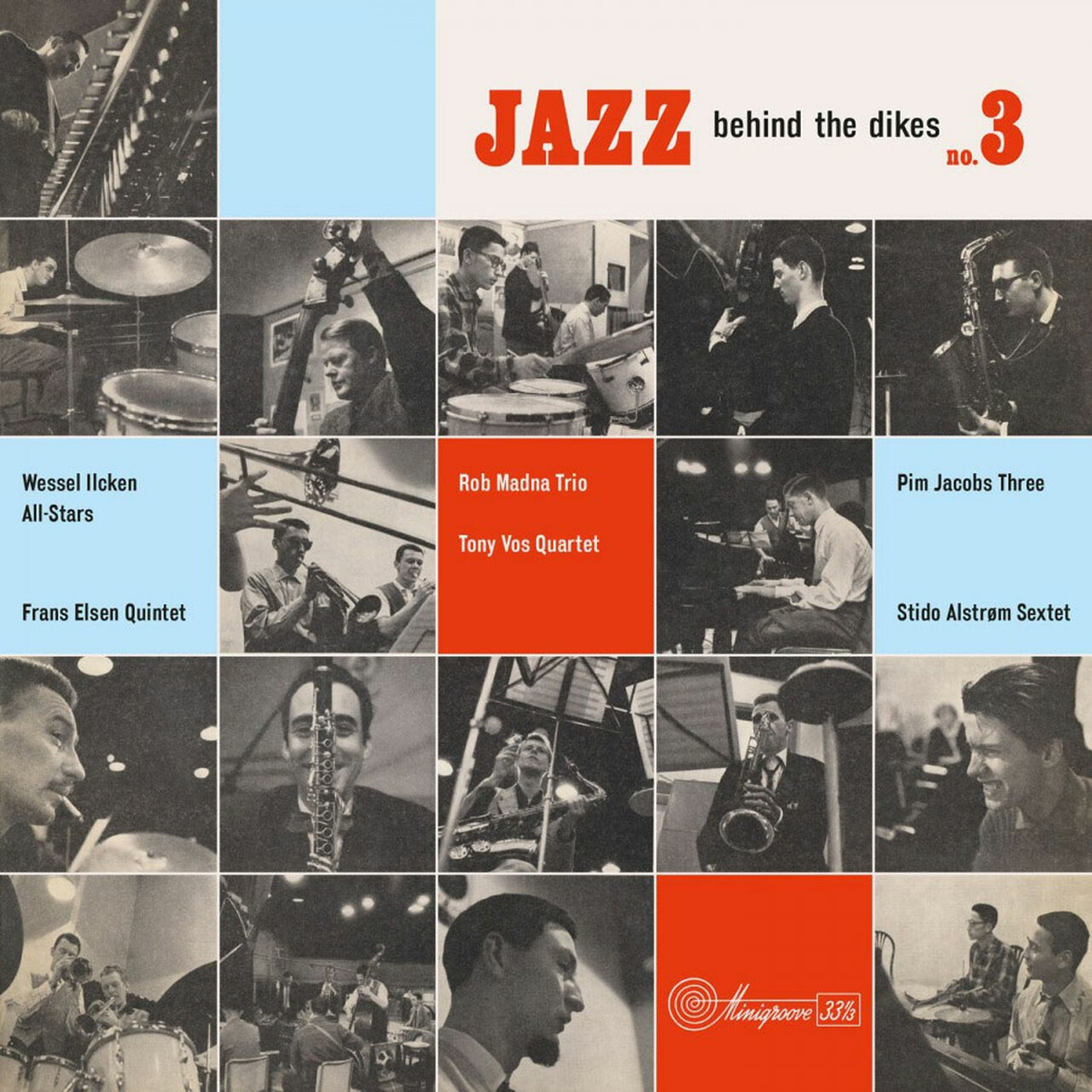 Đĩa LP Jazz Behind The Dikes Vol. 3 Numbered Limited Edition (Blue Vinyl)