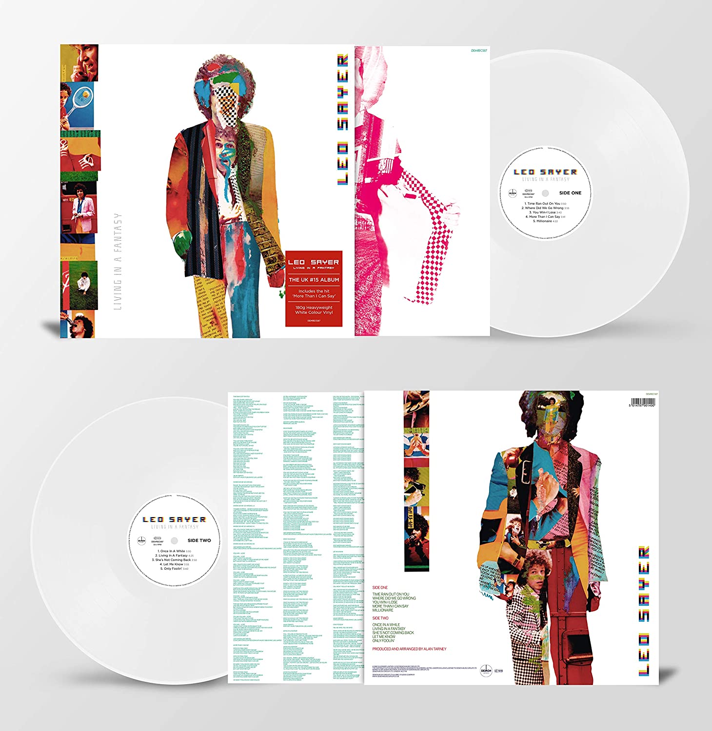 vinyl LEO SAYER - LIVING IN A FANTASY ( WHITE VINYL )