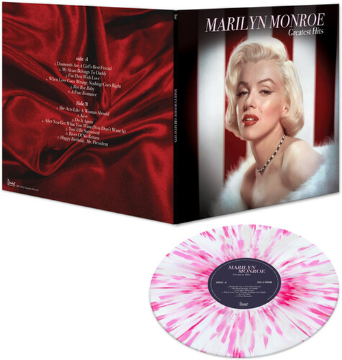 Marilyn Monroe – Greatest Hits (Pink & White Splatter Vinyl)