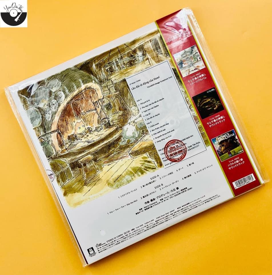 Đĩa than LP Lâu Đài Di Động Của Howl (Image Symphony Suite - Studio Ghibli)
