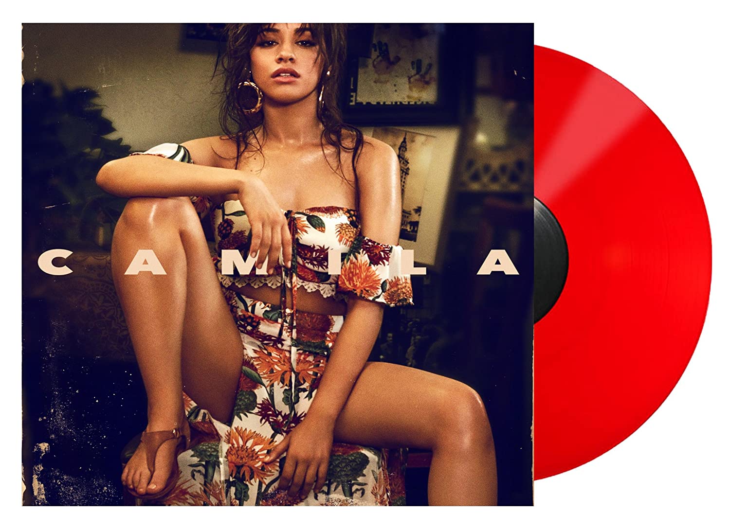 Đĩa LP Camila Cabello - Camila  (150G/TRANSLUCENT RED VINYL)