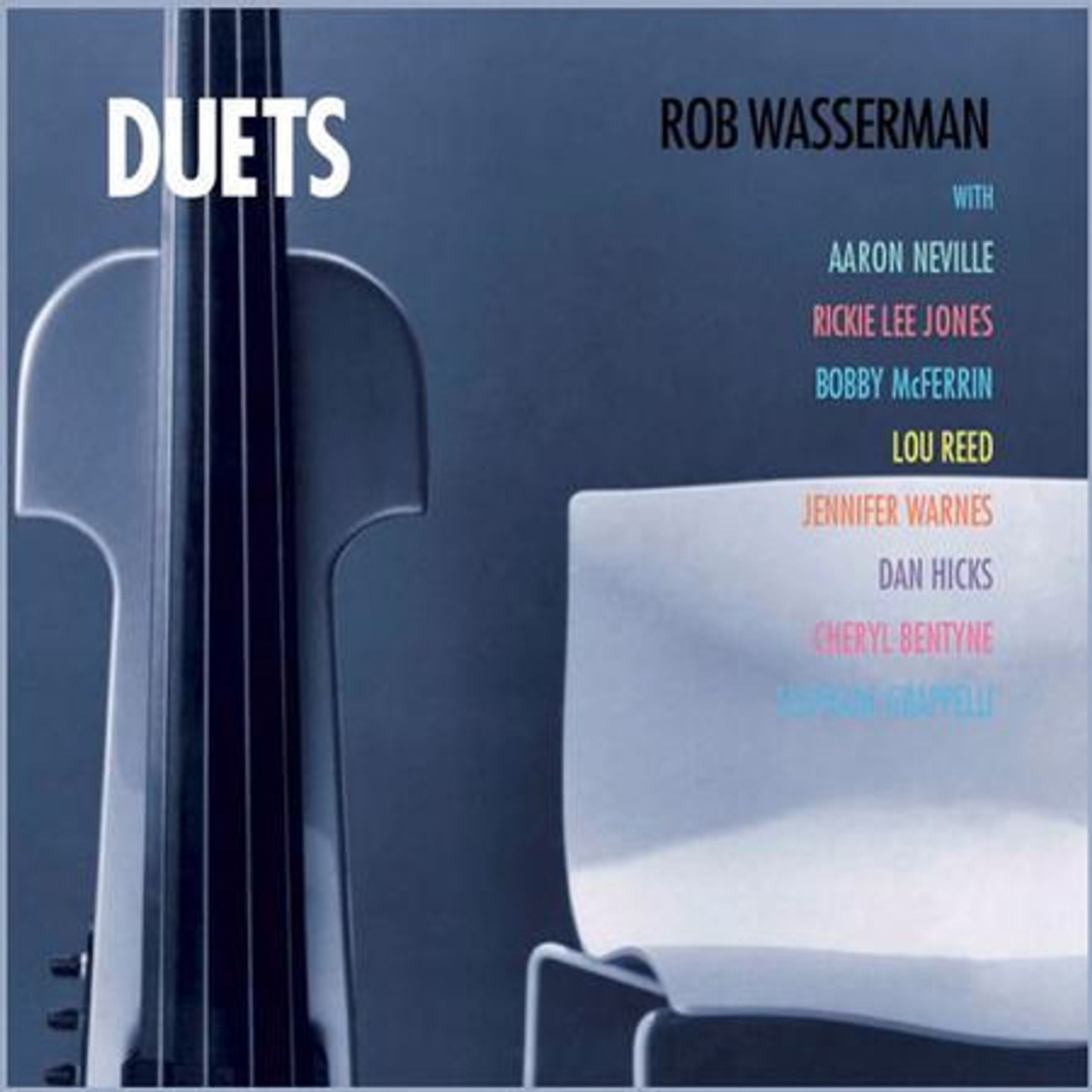 vinyl Rob Wasserman -  Duets (200grams, 𝟒𝟓𝐑𝐏𝐌, 𝟐𝐋𝐏)