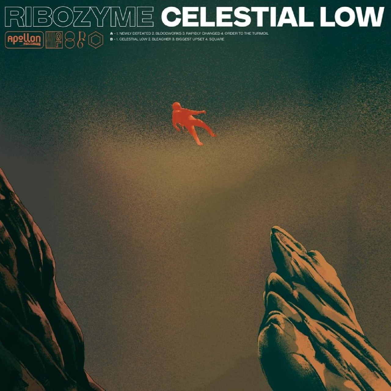 Ribozyme Celestial Low LP (Orange & Black Marble Vinyl)