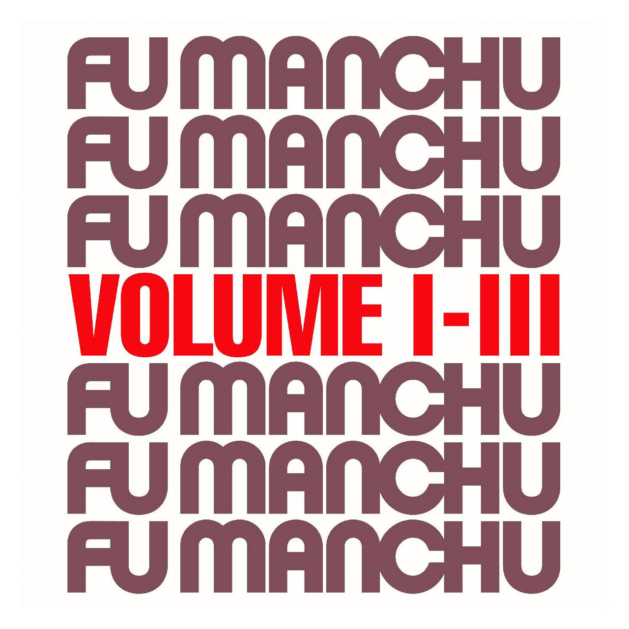 Fu Manchu Fu30 Volume I-III LP (Gray Vinyl)