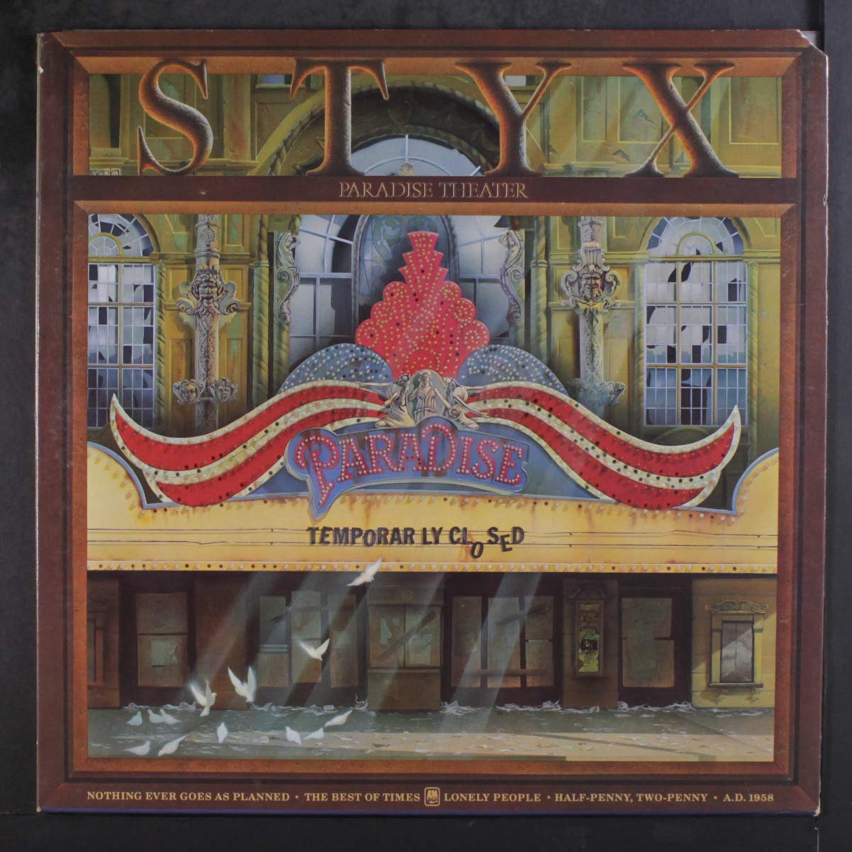 STYX - PARADISE THEATER