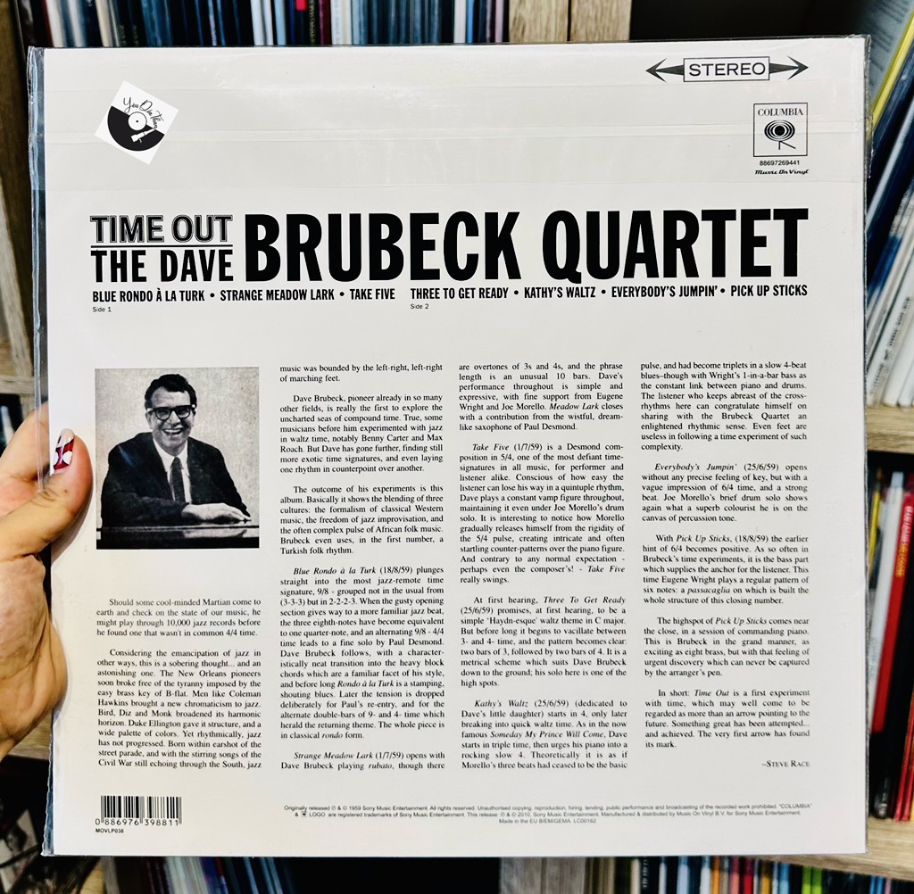 vinyl DAVE BRUBECK - TIME OUT (180G)