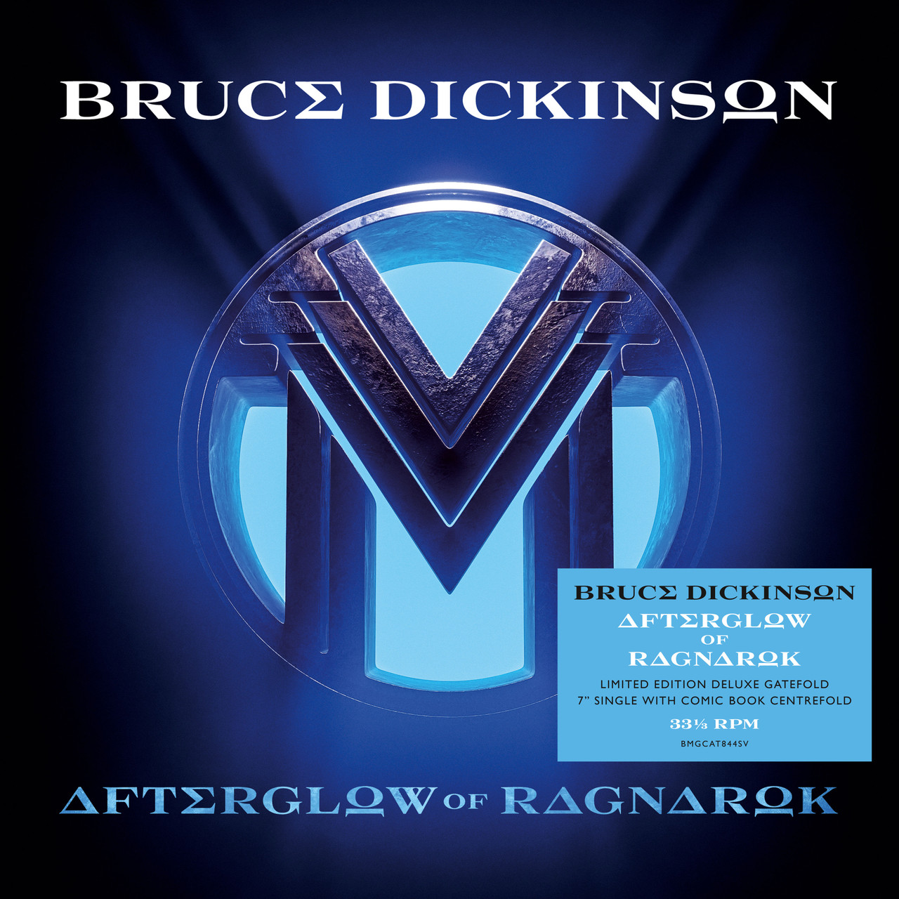 Bruce Dickinson Afterglow of Ragnarok 33rpm 7" Vinyl Single
