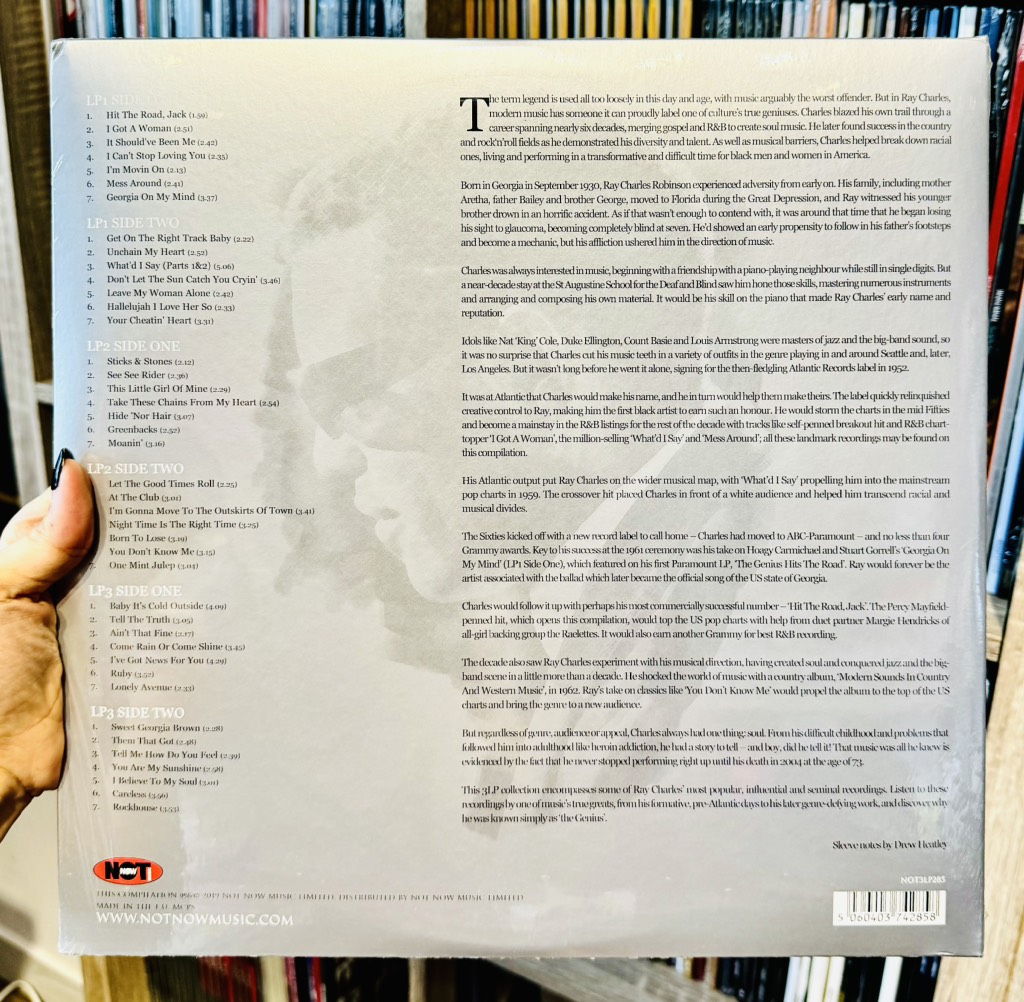 vinyl RAY CHARLES - PLATINUM COLLECTION (3 lp , WHITE VINYL)