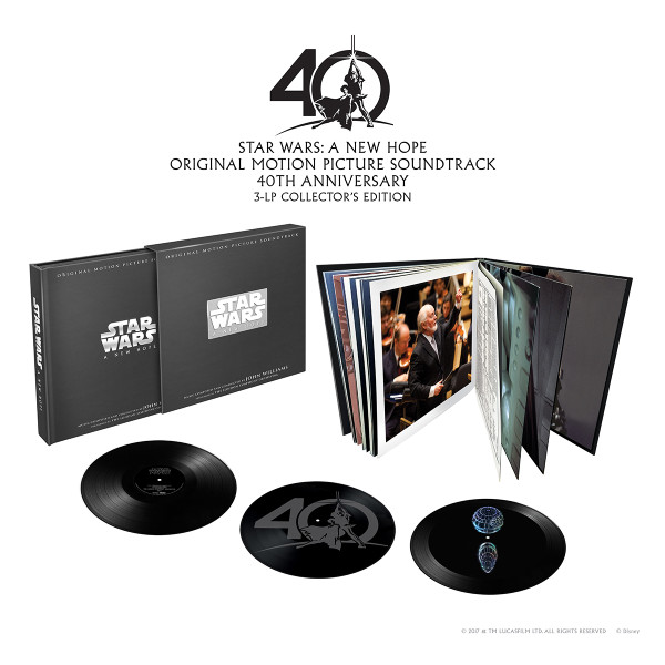 Đĩa than John Williams, The London Symphony Orchestra – Star Wars: A New Hope (40th Anniversary - Hologram)