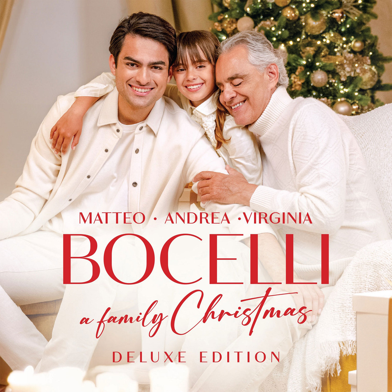 Andrea Bocelli, Matteo Bocelli & Virginia Bocelli A Family Christmas (Deluxe Edition) 2LP