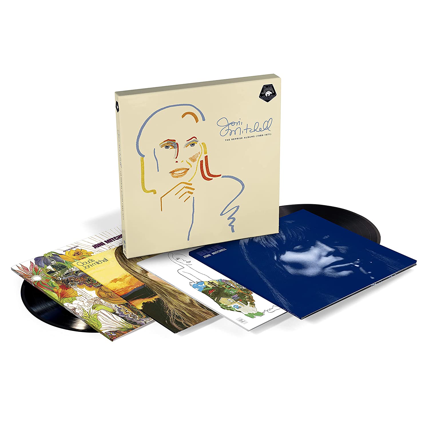 Box Set Joni Mitchell The Reprise Albums (1968-1971)