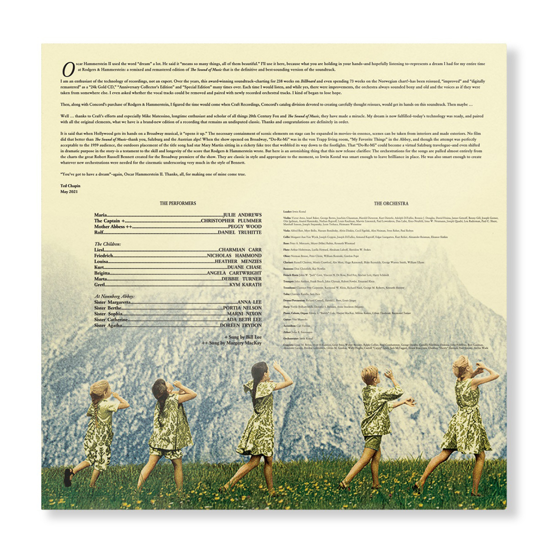 The Sound of Music Original Soundtrack Recording Deluxe Edition 3LP
