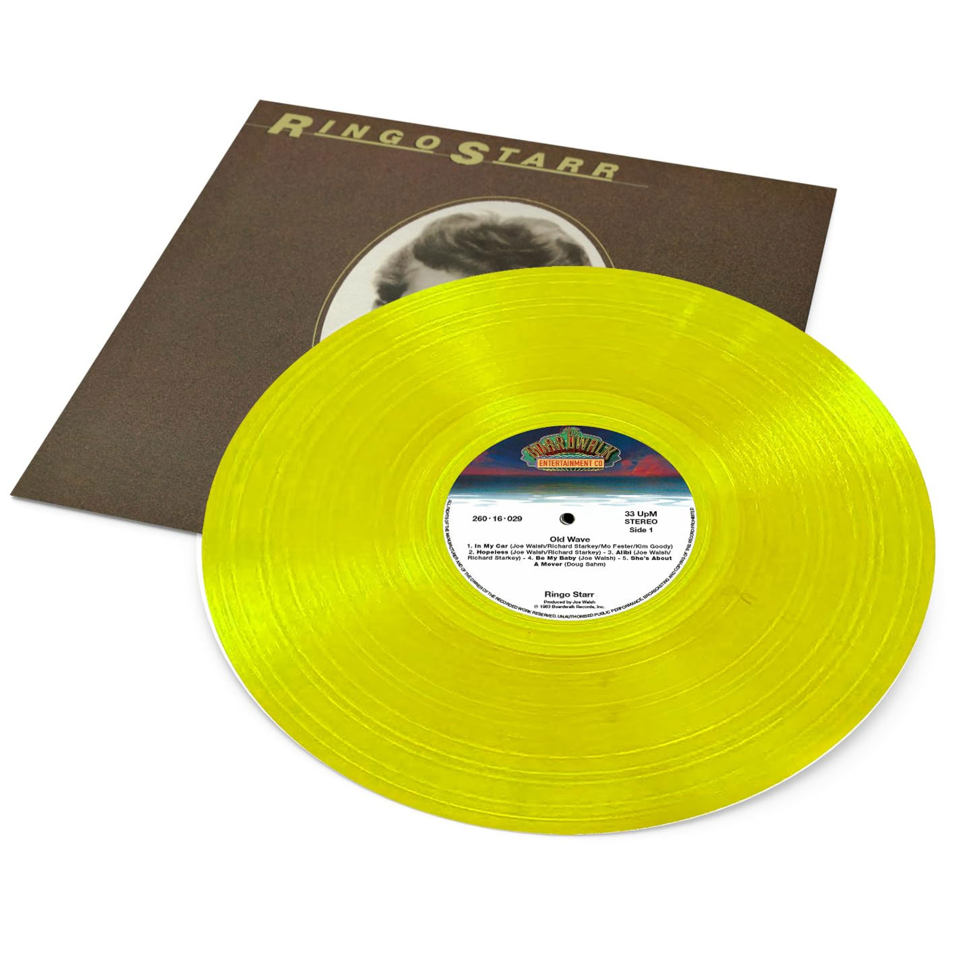 Ringo Starr Old Wave (Yellow Submarine Edition) LP (Yellow Vinyl)