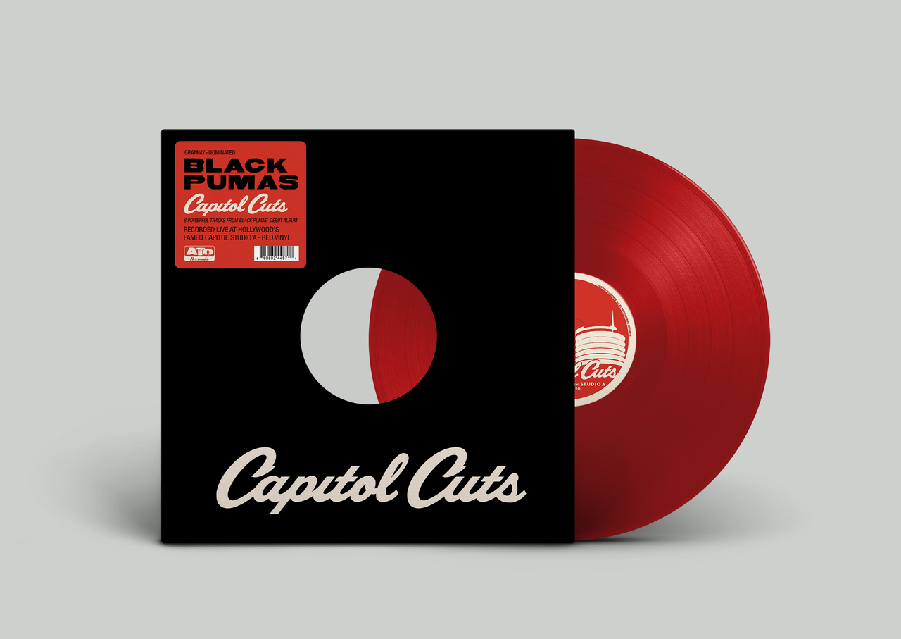 đĩa than Black Pumas - Capitol Cuts - Live From Studio A (Red Vinyl)