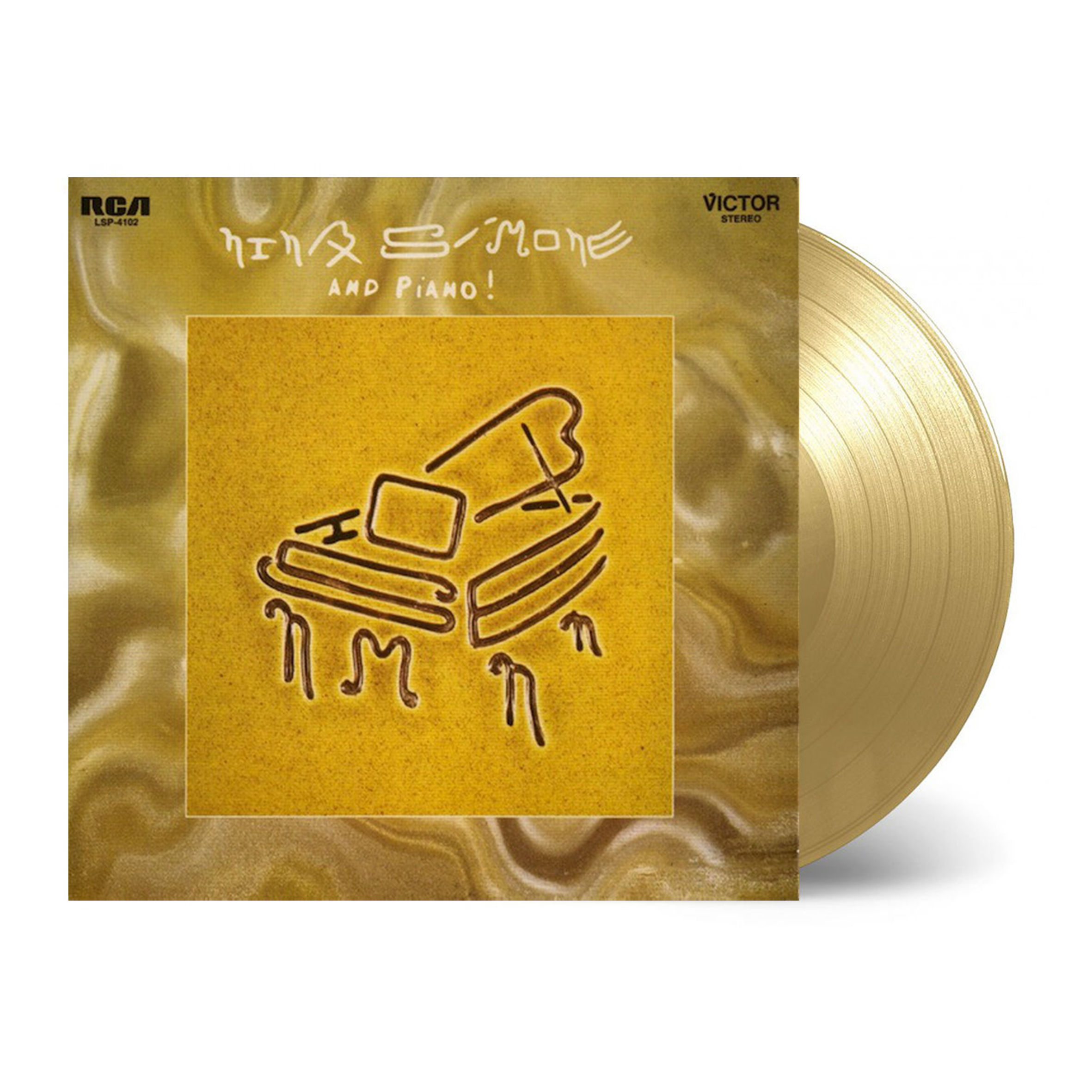 NINA SIMONE - AND PIANO (180G/GOLD VINYL) Artist