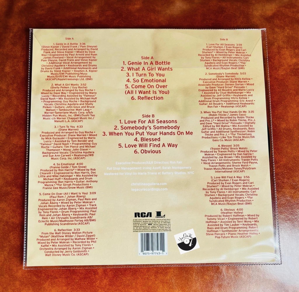 đĩa than Christina Aguilera - Christina Aguilera  (Picture Disc)