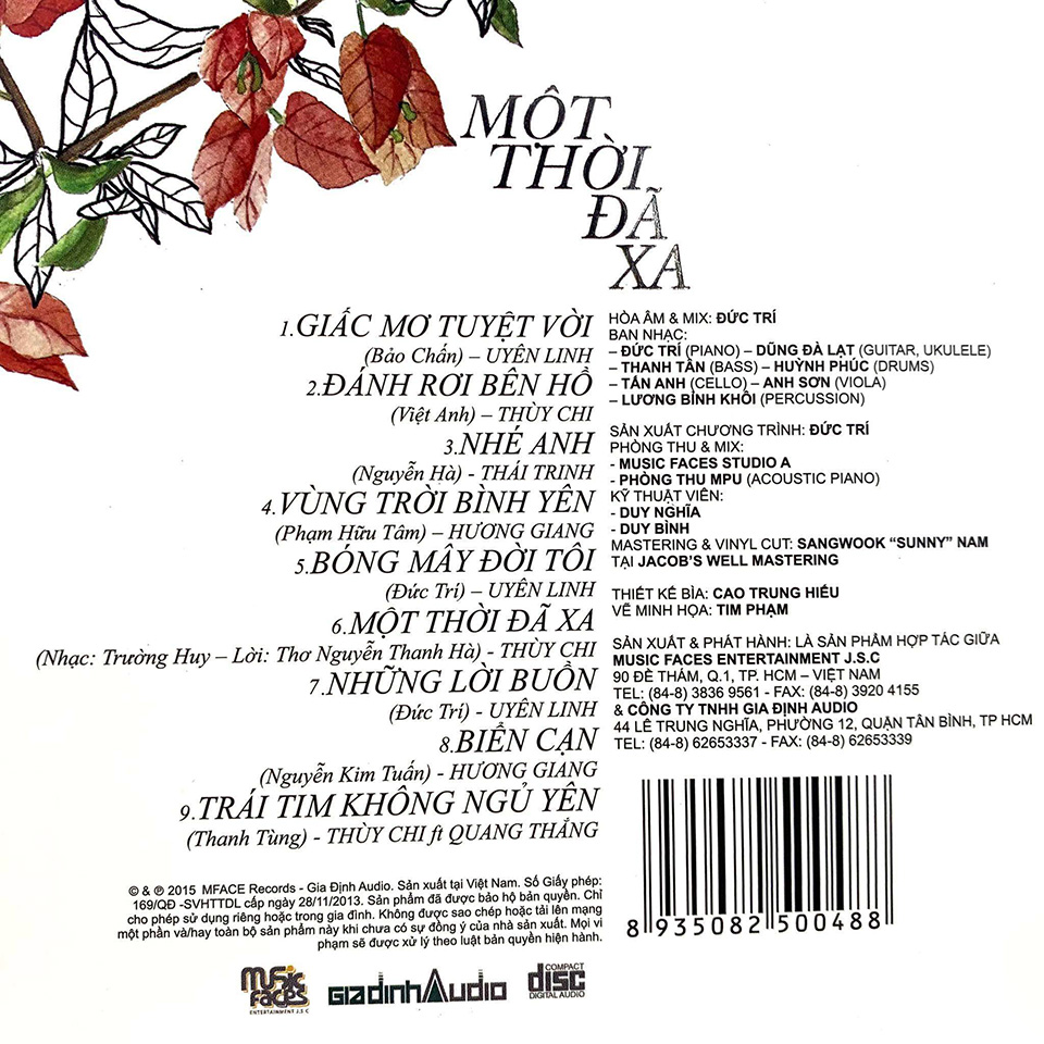 ĐĨA CD MỘT THỜI ĐÃ XA