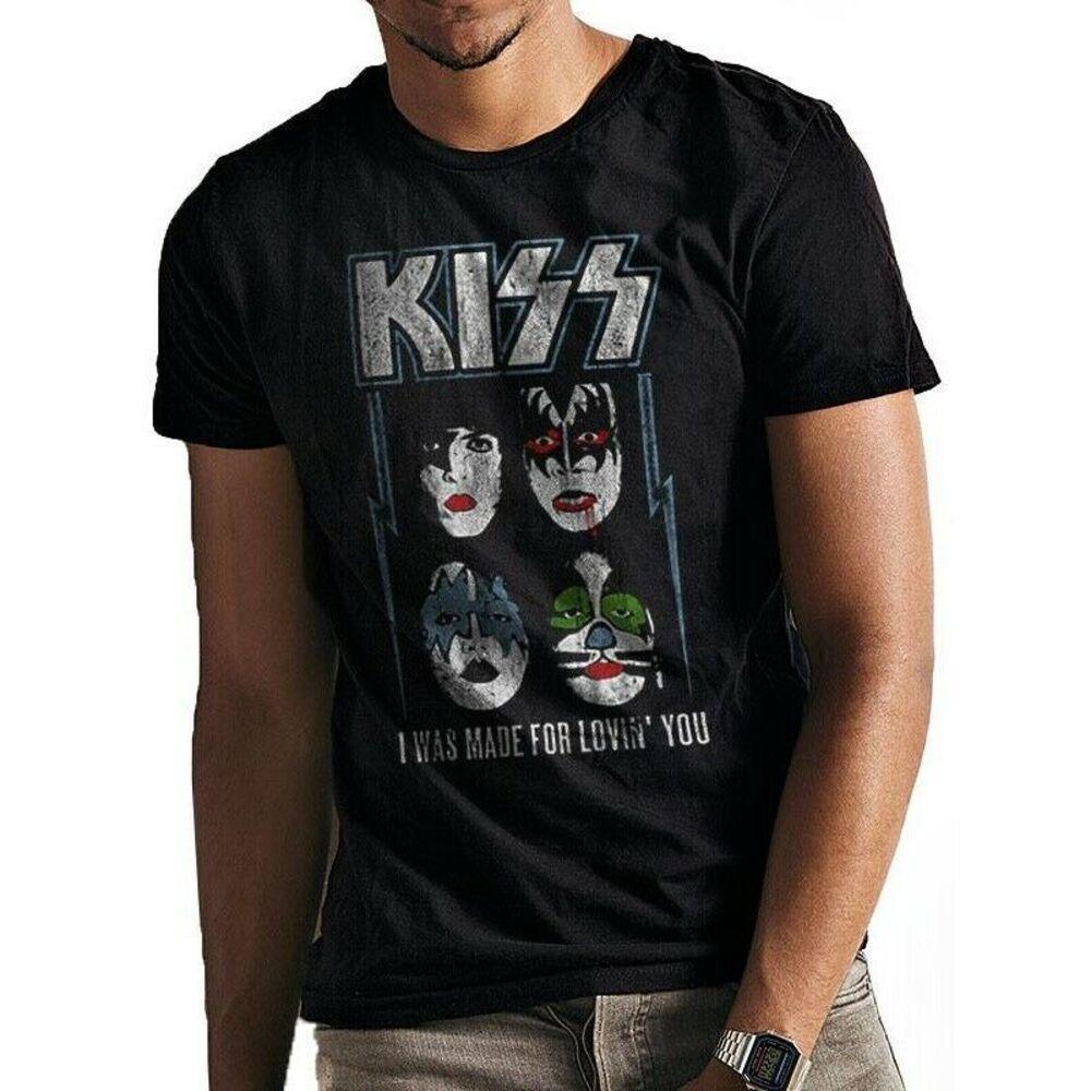 KISS - I WAS MADE FOR LOVING YOU AMPLIFIED VINTAGE CHARCOAL LARGE