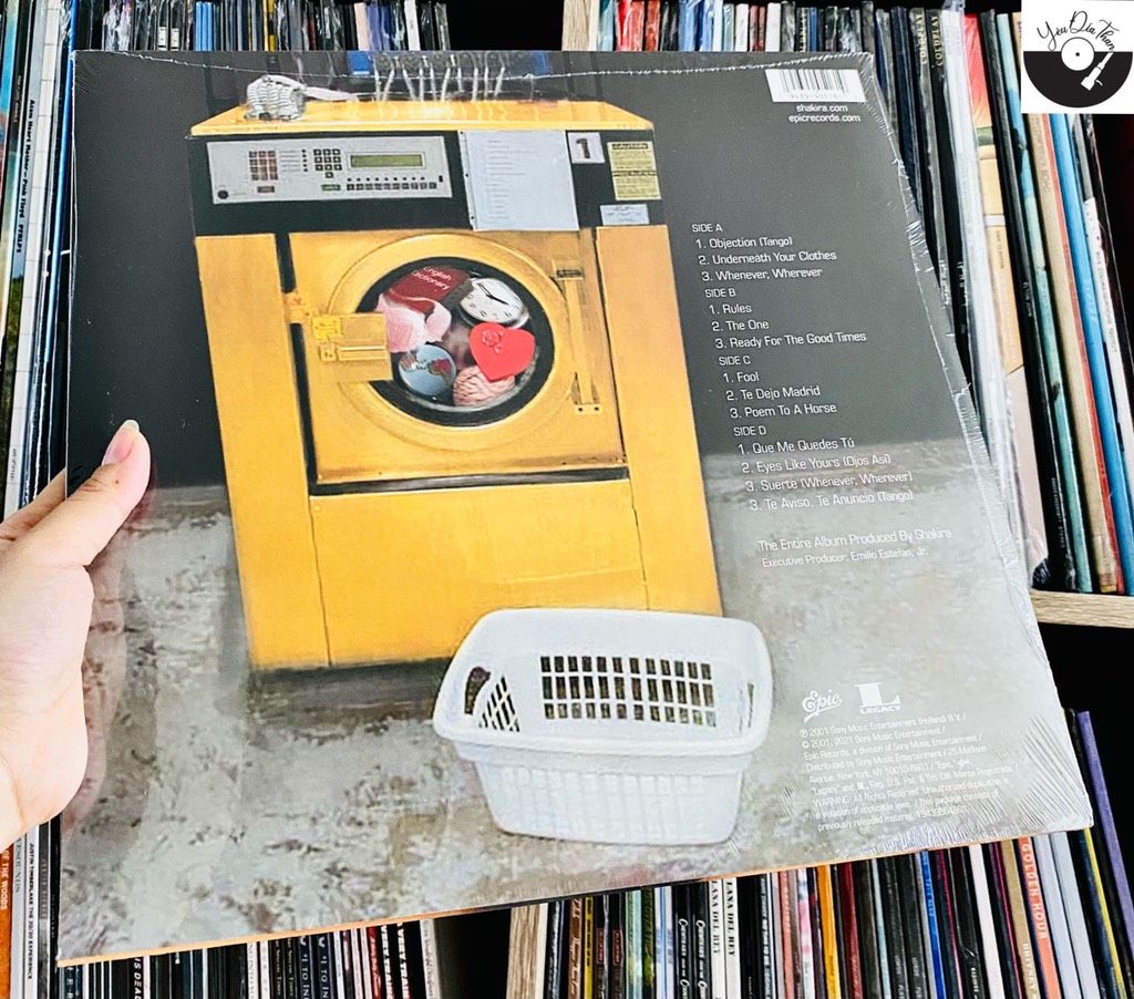 SHAKIRA - LAUNDRY SERVICE (2LP/YELLOW VINYL, Limited Edition)