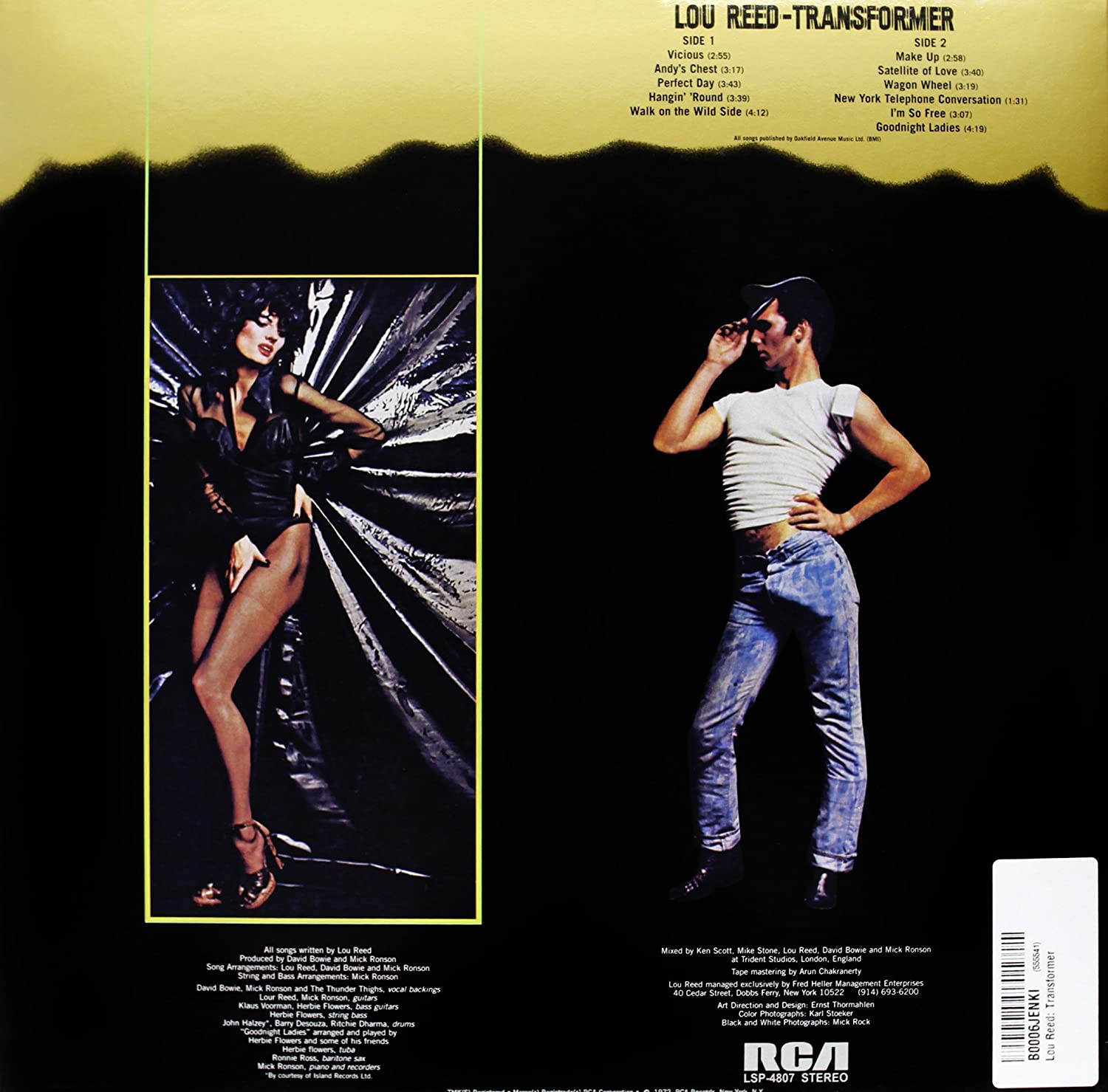 Đĩa LP Lou Reed - Transformer
