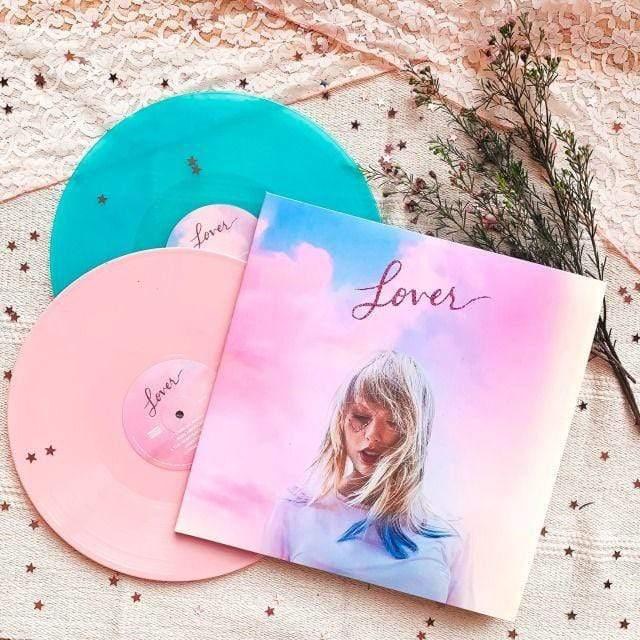 vinyl TAYLOR SWIFT - LOVER (2lp ,Pink / Blue Translucent vinyls,limited edition)