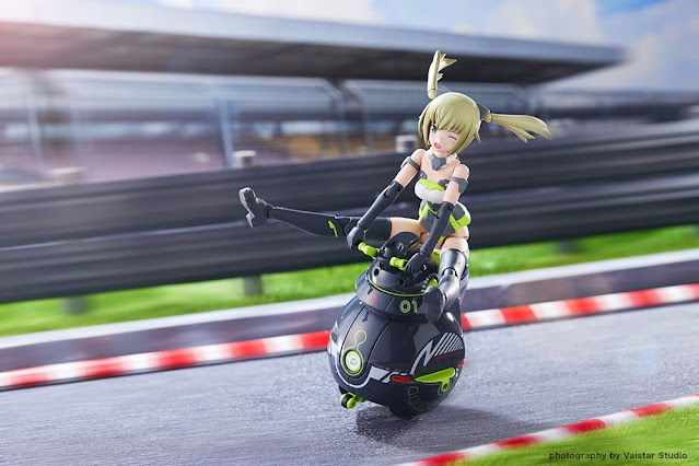 Kotobukiya - Frame Arms Girl - Innocentia (Racer) & Noseru (Racing Specs Version)