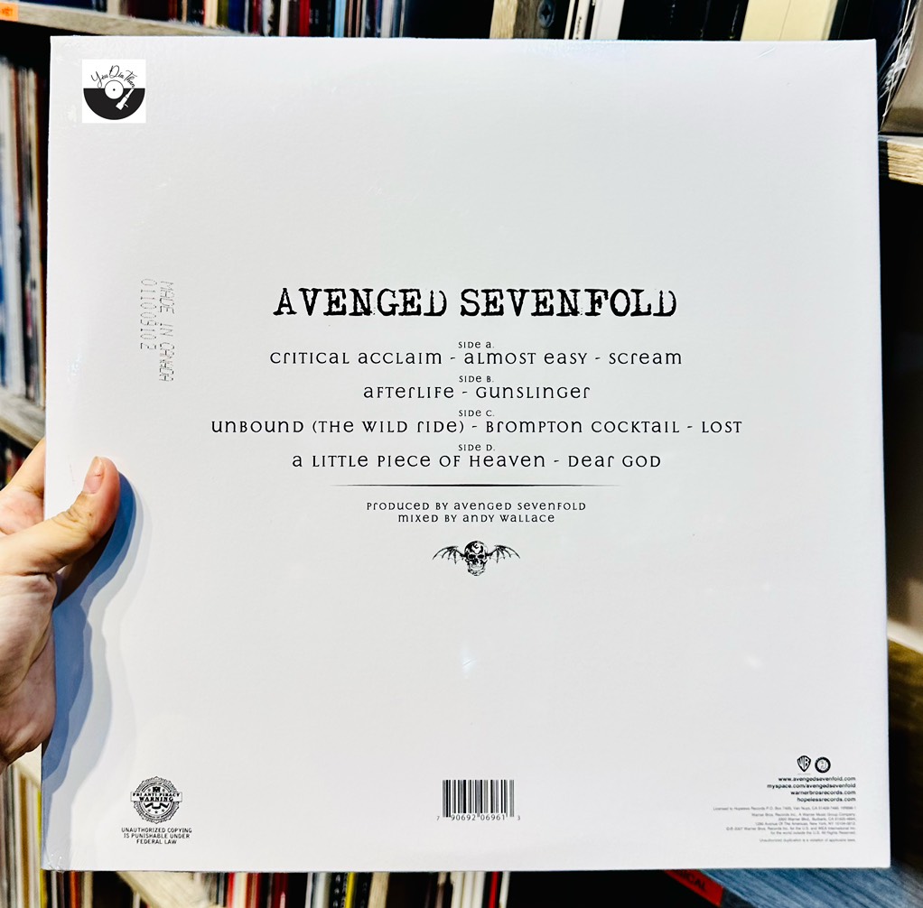 vinyl AVENGED SEVENFOLD -  AVENGED SEVENFOLD (2LP, orange vinyl)