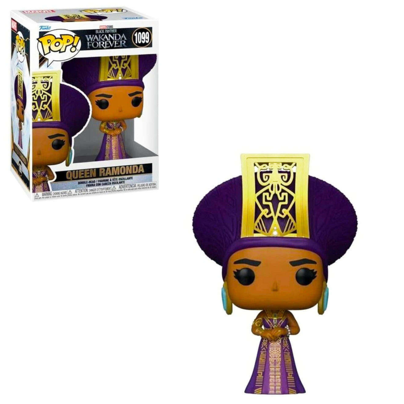 FUNKO POP! Marvel: Black Panther - Wakanda Forever - Queen Ramonda (Vinyl Figure)