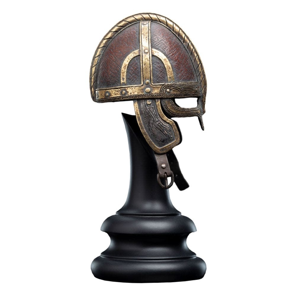 WETA Workshop Mini Prop Replica - The Lord of the Rings Trilogy - Rohirrim Soldier's Helm 1:4 Scale (Limited Edition)