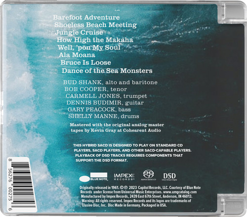 Bud Shank Barefoot Adventure Hybrid Stereo SACD