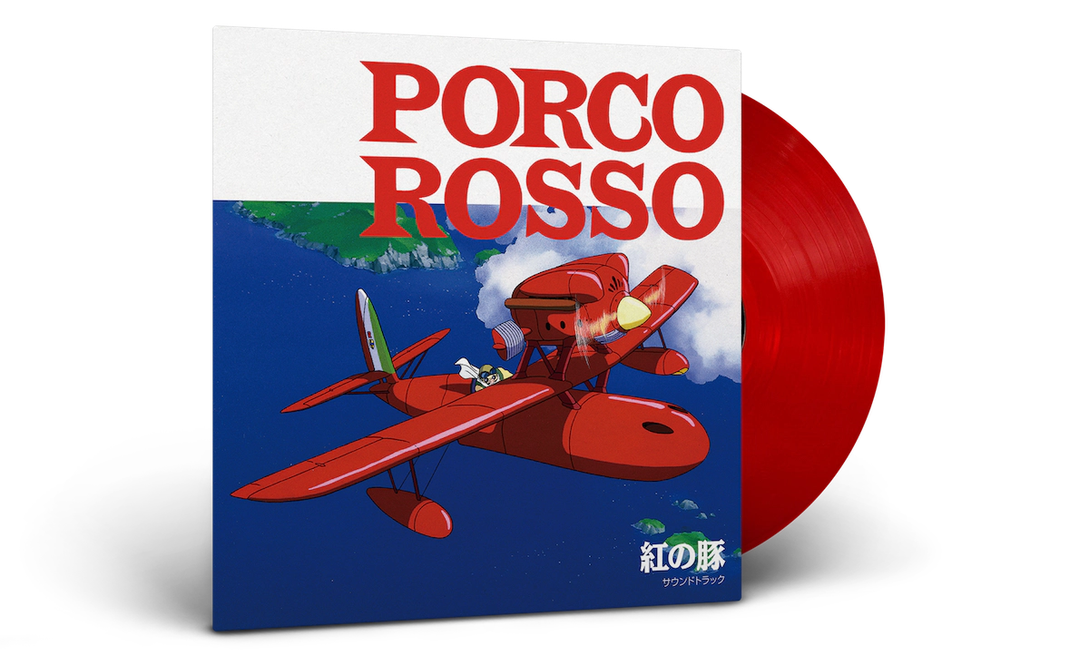 vinyl Joe Hisaishi - Porco Rosso Soundtrack (Clear Red Vinyl)