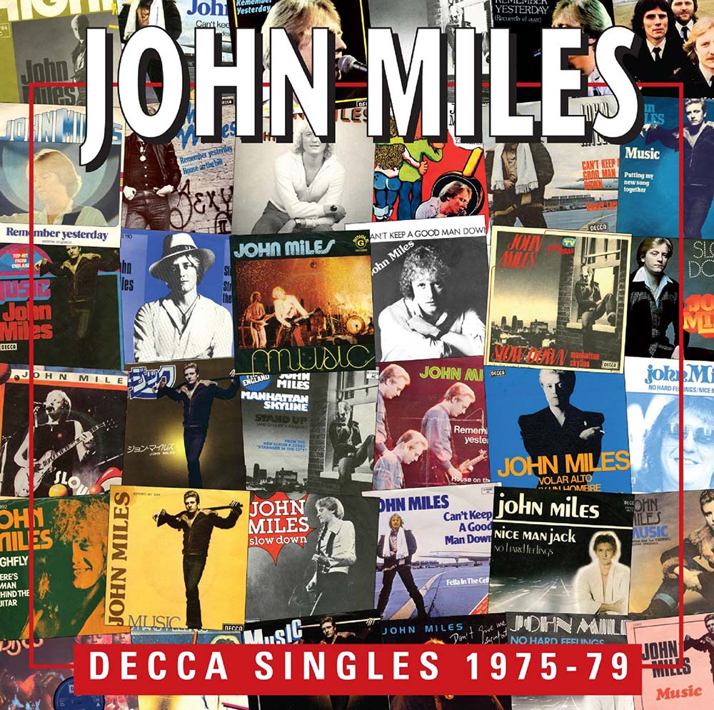 CD JOHN MILES - DECCA SINGLES 1975-79