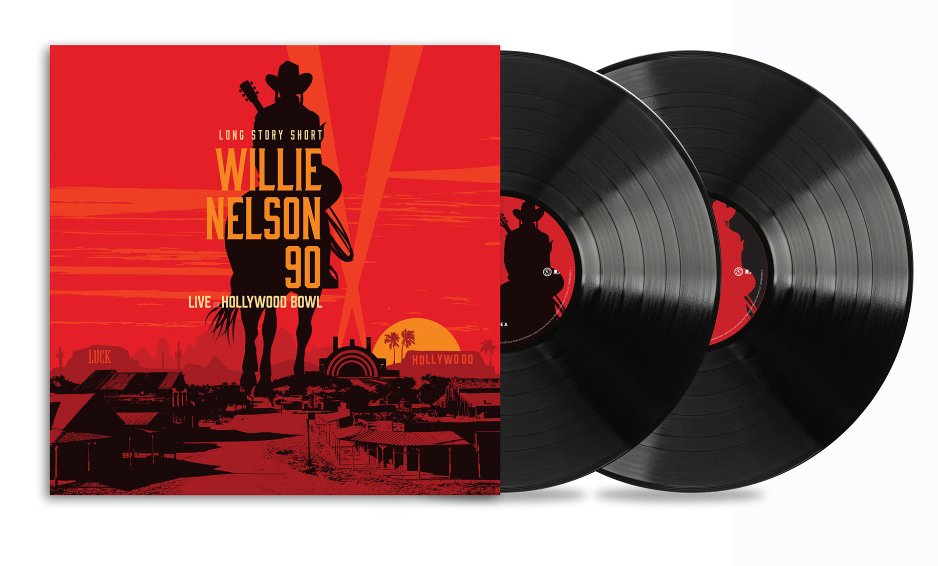 Willie Nelson Long Story Short: Willie Nelson 90 - Live at the Hollywood Bowl 2LP