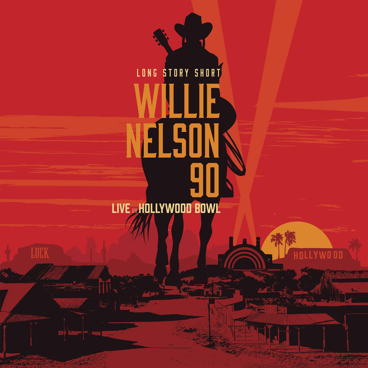 Willie Nelson Long Story Short: Willie Nelson 90 - Live at the Hollywood Bowl 2LP