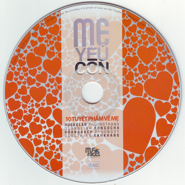ĐĨA CD Mẹ Yêu Con - Various