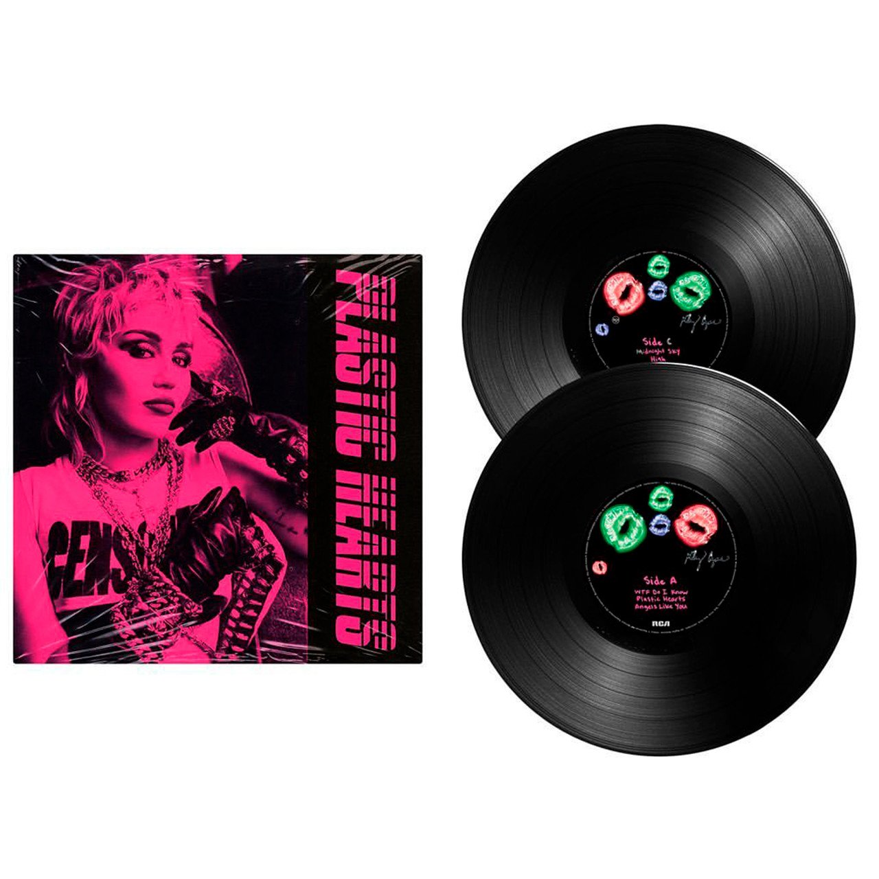 vinyl MILEY CYRUS  - PLASTIC HEARTS (X) (2LP)