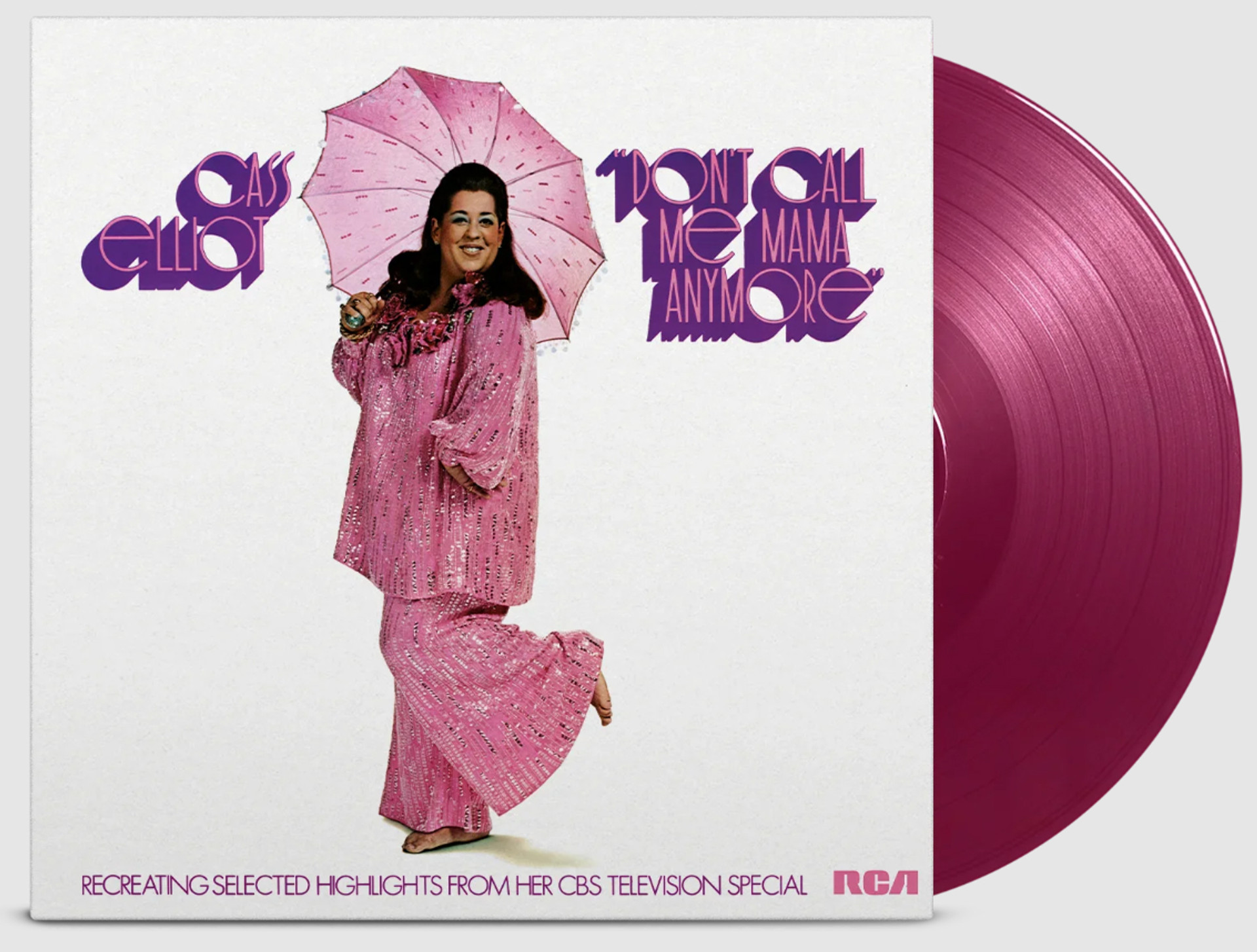 Cass Elliot - Don't Call Me Mama Anymore Numbered Limited Edition 180g Import LP (Translucent Purple Vinyl)