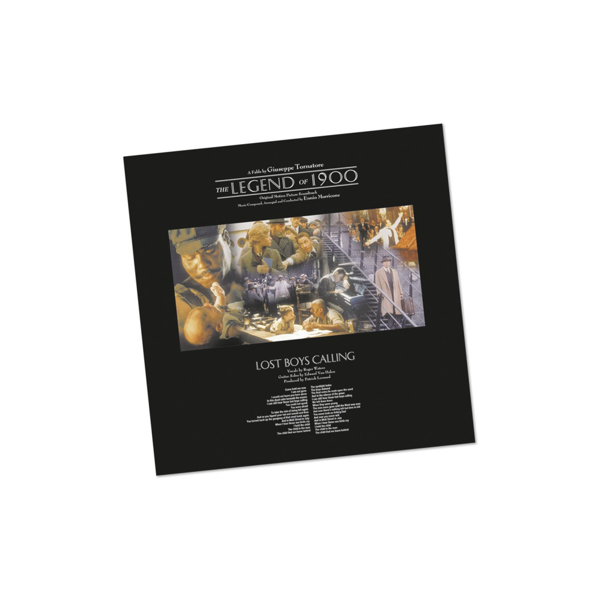 Ennio Morricone The Legend of 1900 (Original Soundtrack) Numbered Limited Edition 180g Import LP (Gold & Black Vinyl)