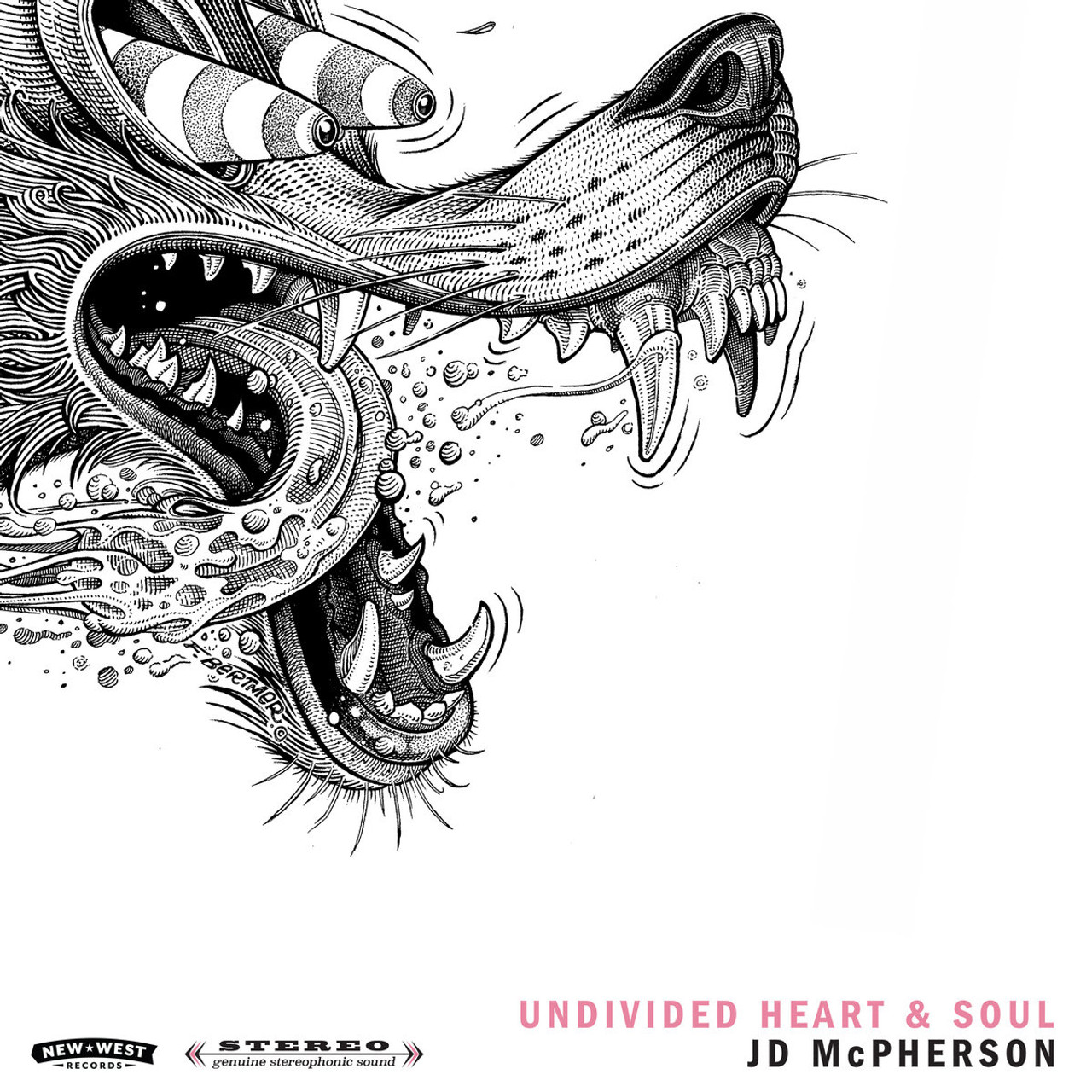 JD McPherson Undivided Heart & Soul LP (Red & Yellow Marbled Vinyl)