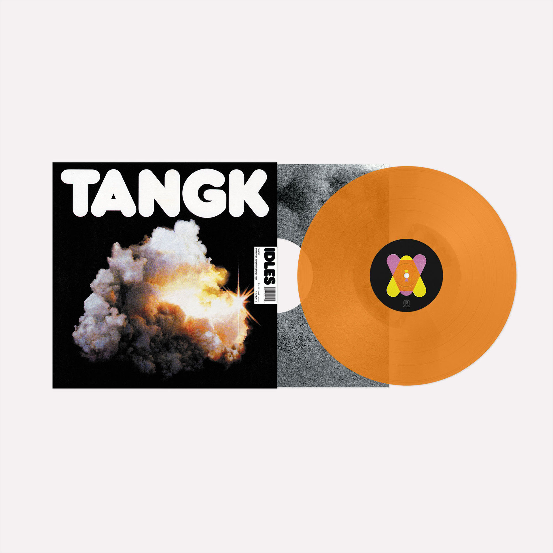 IDLES TANGK LP (Translucent Orange Vinyl)