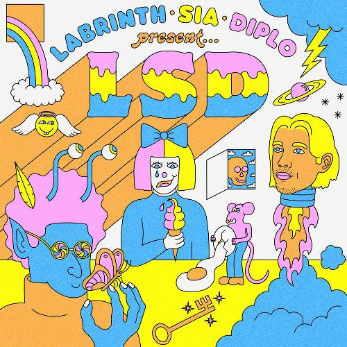 vinyl LSD - SIA LABRINTH  & DIPLO PRESENT