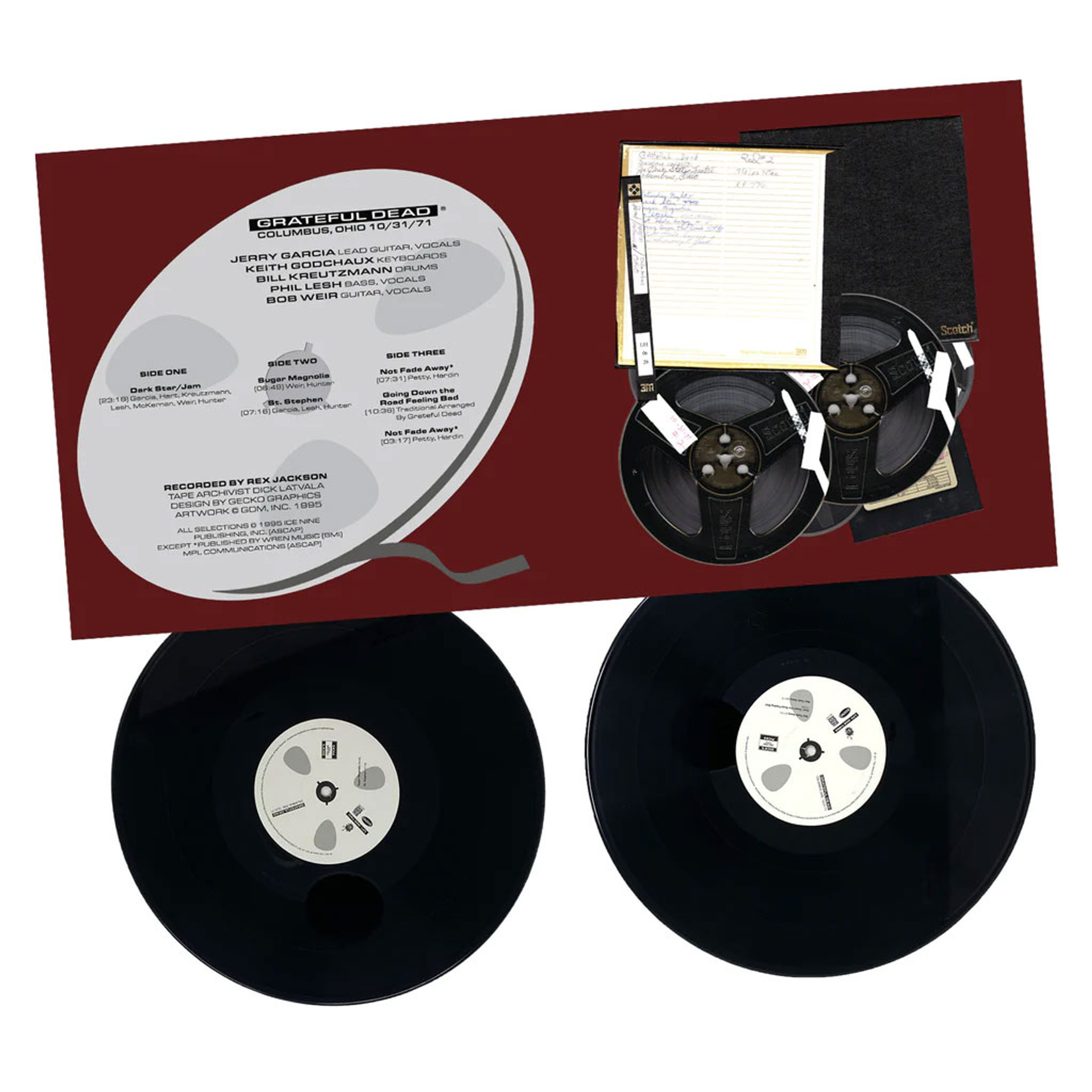 Grateful Dead - Dick's Picks Volume Two - Columbus, Ohio 10/31/71 Hand-Numbered Limited Edition 180g 2LP