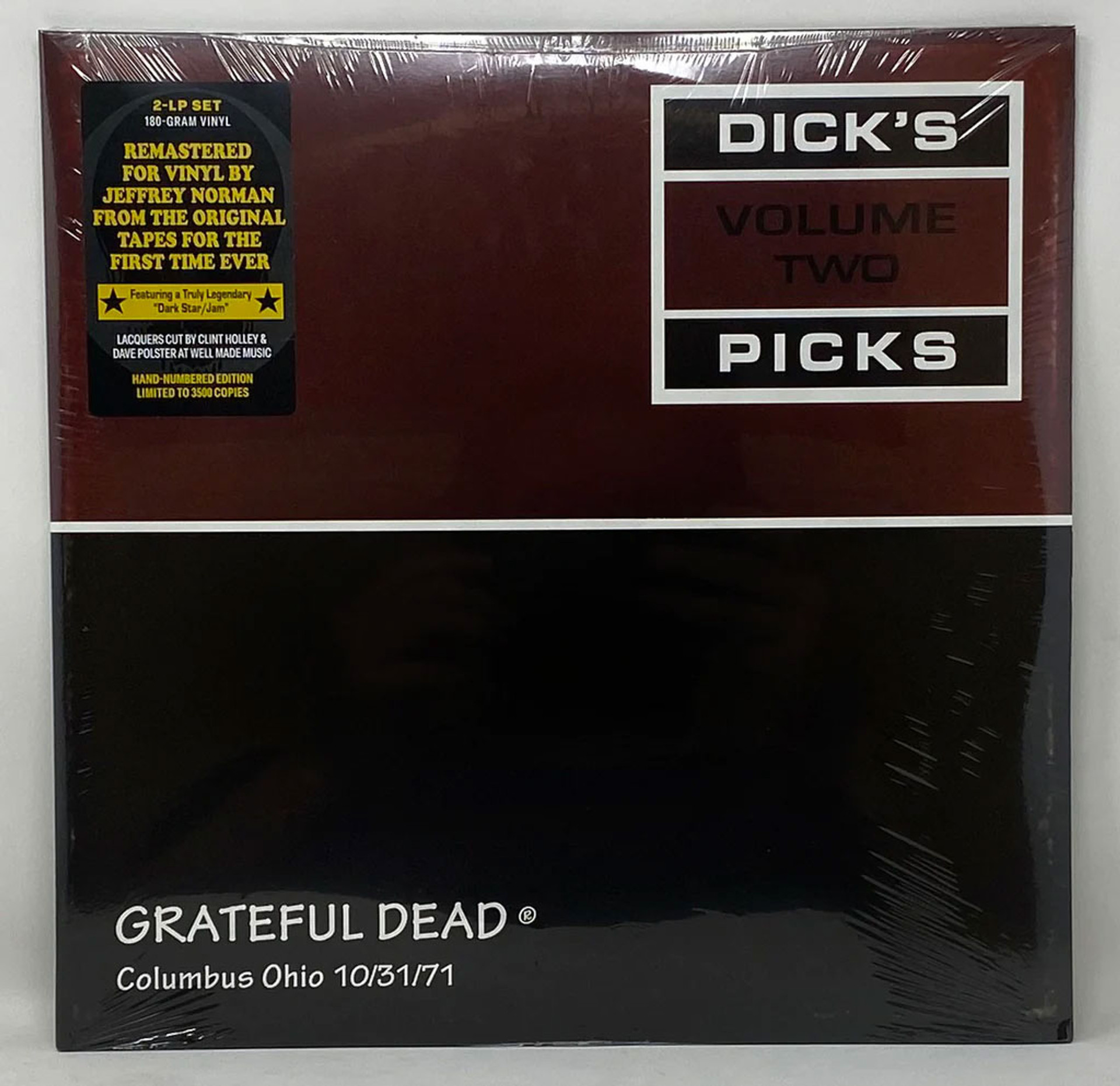 Grateful Dead - Dick's Picks Volume Two - Columbus, Ohio 10/31/71 Hand-Numbered Limited Edition 180g 2LP