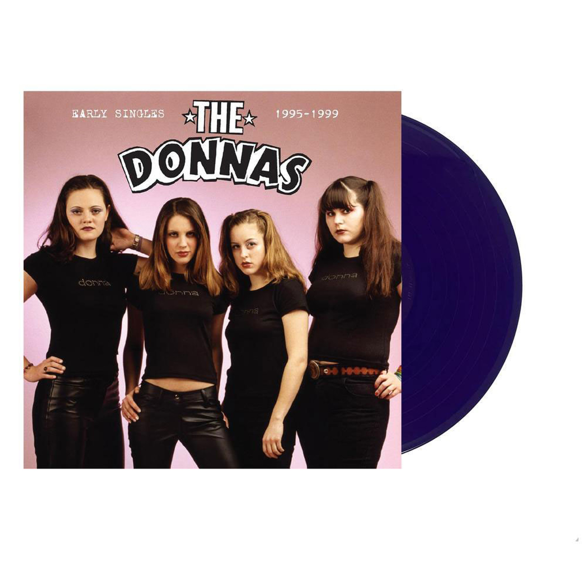 The Donnas - Early Singles 1995 - 1999 LP (Dark Purple Vinyl)