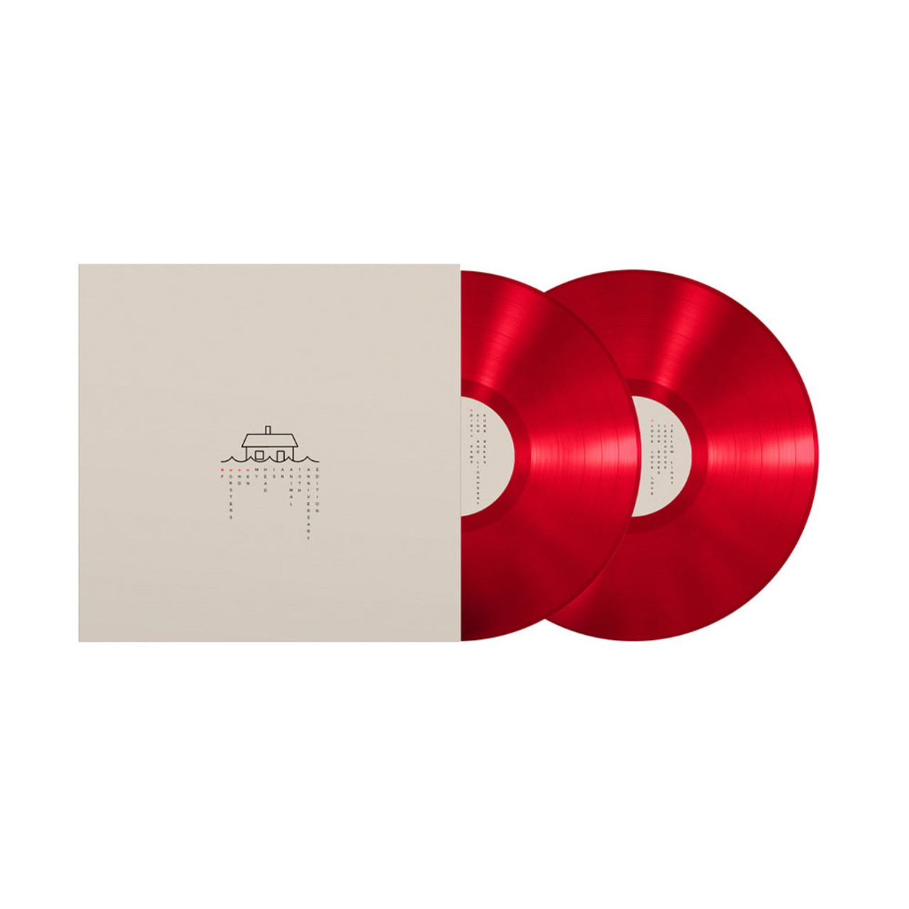 vinyl OF MONSTERS & MEN - MY HEAD IS AN ANIMAL (2LP,TRANSLUCENT RED Vinyl , 10TH ANNIVERSARY )