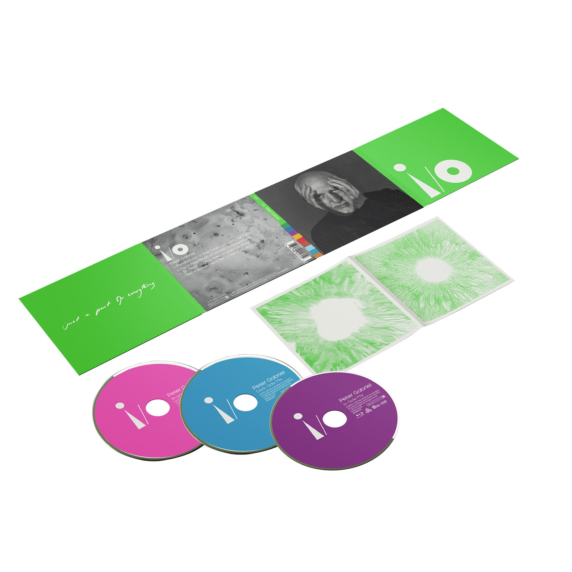 Peter Gabriel i/o 2CD & Blu-Ray Audio Disc