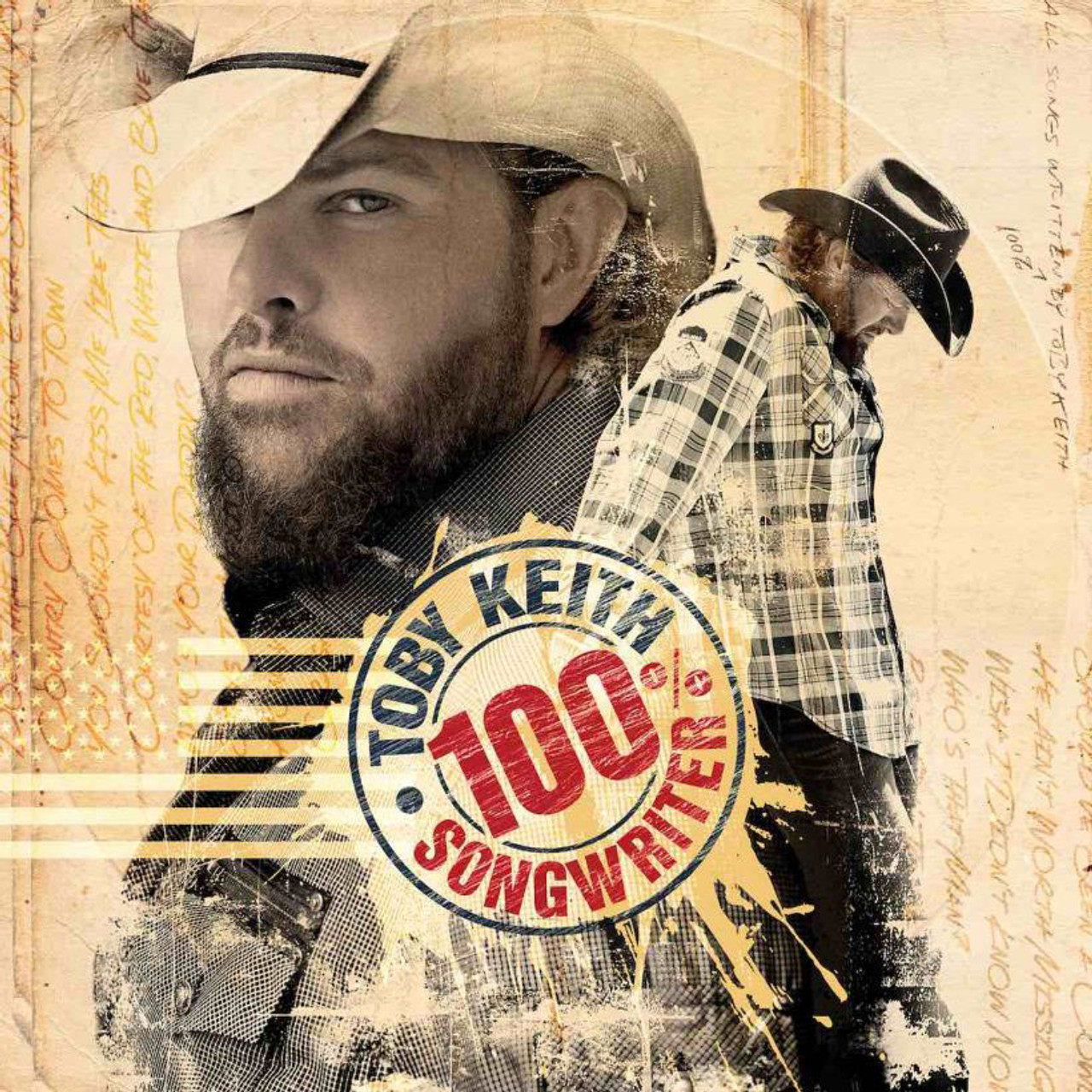 Toby Keith 100% Songwriter LP